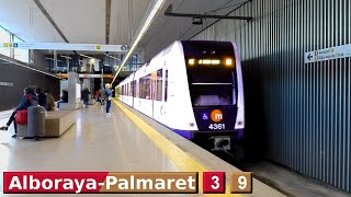 Alboraya-Palmaret L3 - L9 : Metro de Valencia ( FGV 4300 )
