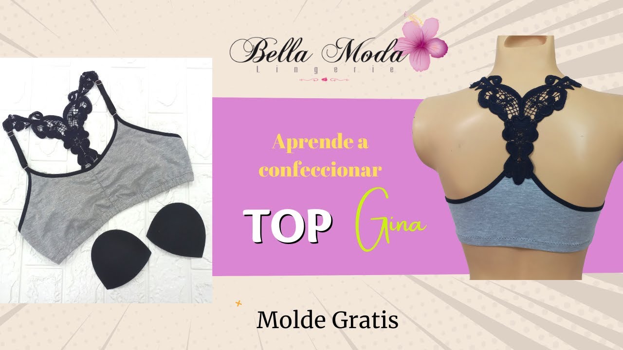 ¿COMO HACER UN TOP FACIL Y SENCILLO? DIY / MOLDE GRATIS