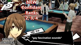 Persona 5 Royal English Subtitles Akechi Confidant Rank 2 , 3 & 4