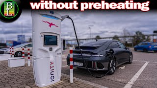 Ioniq 6 - full charging power at 9°C after highway trip?