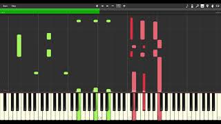 Luigi's Mansion Main Theme (Piano Synthesia)