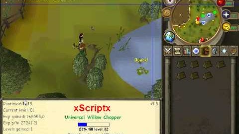 runescape botting on willows - powerbot scripts