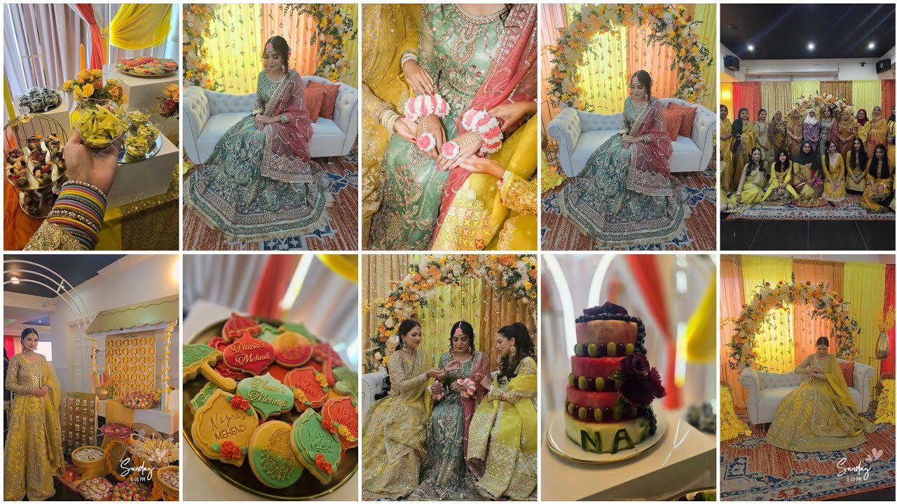 নাজিয়া আপার মেহদী সন্ধ্যা||@bushrassimplelife