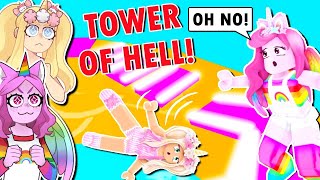 Me And SANNA Took On Tower Of Hell! (Roblox)