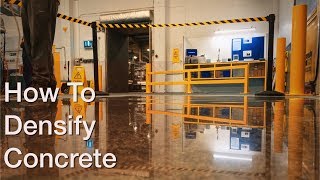 How To Densify Polished Concrete Correctly