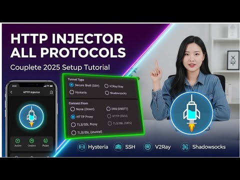 HTTP Injector Full Setup 2025 | UDP Hysteria, SSH, V2Ray & Shadowsocks ...