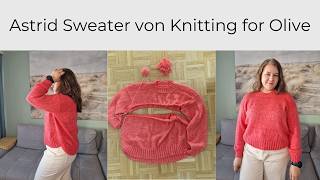 StrickVlog - Astrid Sweater von Knitting for Olive