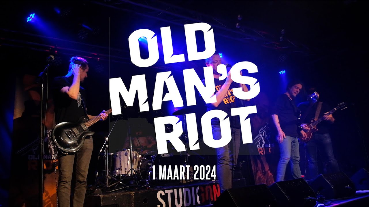 Old Mans Riot - StudioGonz - 1 maart 2024 - YouTube