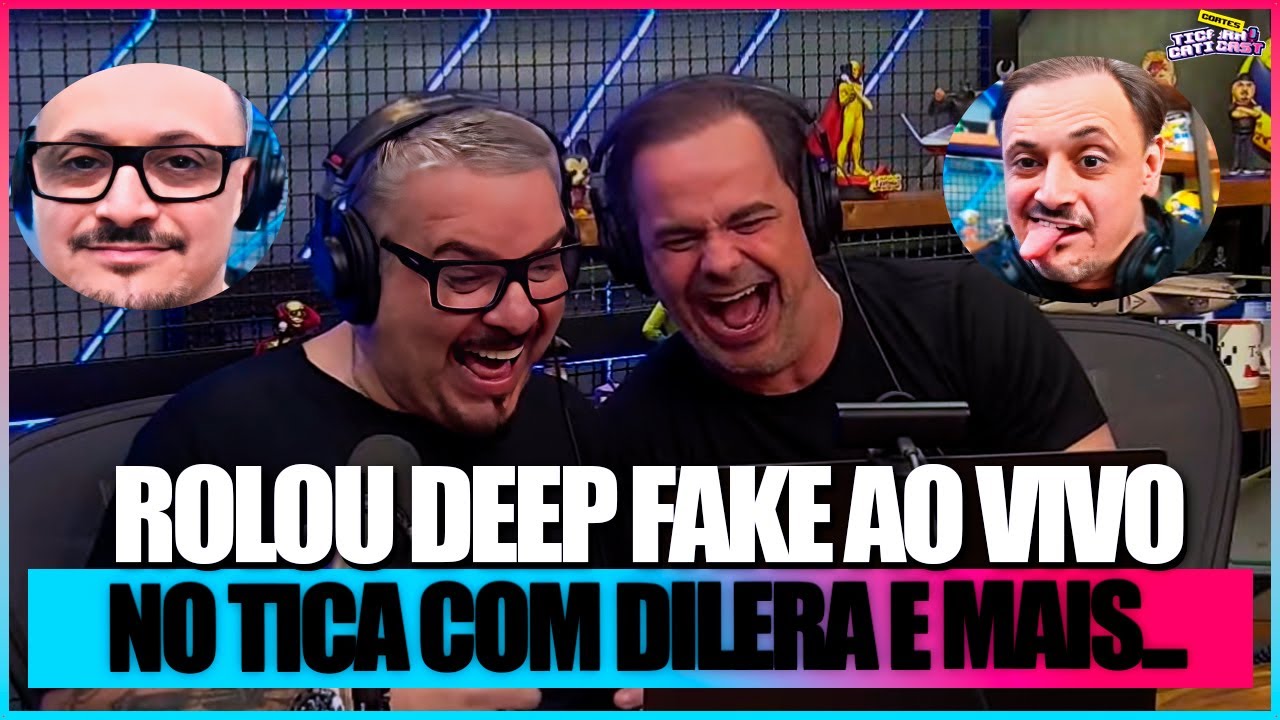 O TICA VIROU O CAOS COM ESSES DEEP FAKE KKKKKK!