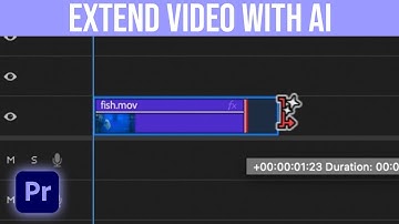 How To Use Generative Extend In Premiere Pro (AI Video)
