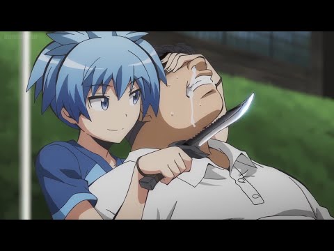 NAGISA SHIOTA BADASS MOMENTS!! ASSASSIBATION CLASSROOM MOMENTS