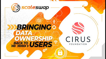 Bringing Data Ownership Back to People! @Cirus Foundation IDO on Scaleswap