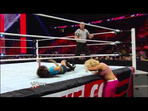 Natalya vs. AJ: Raw, May 13, 2013