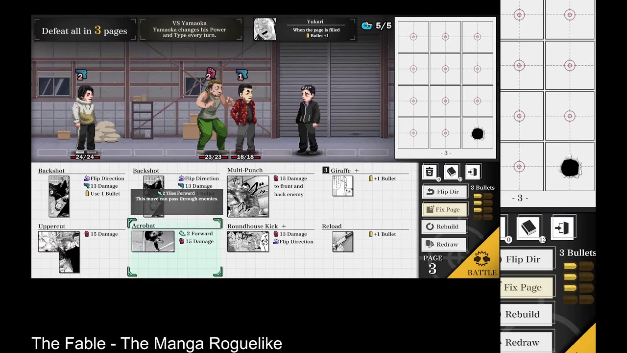 The Fable - The Manga Roguelike (demo)