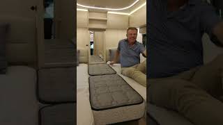 2024 Unity Twin Bed Preview #leisurevans #explorewithunity