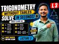 Trigonometry Tricks in Seconds 🔥 Class 10 CBSE Solve Trigonometry Without Table 😱 | L-3  NITESH SIR
