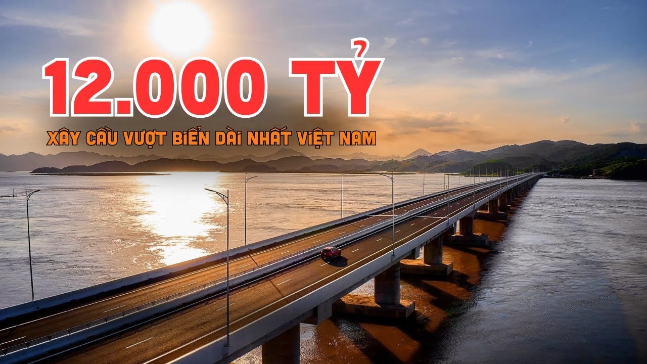 Chiêm ngưỡng CẦU VƯỢT BIỂN đẹp nhất Việt Nam! | toplist.vn