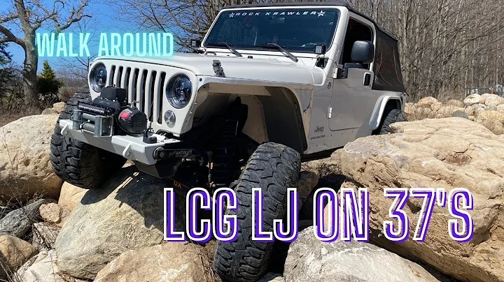 LCG Jeep LJ with 37's on 2" of lift Walk Around + Bonus Wheeling!