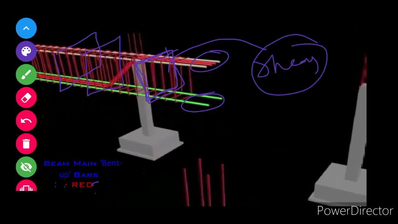 Beam Slab reinforcement Detailing 3D Animation/ overview of RCC slab/beam