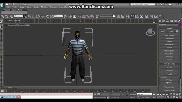 GTA Chars Animation GIF - Autodesk 3ds max 2010