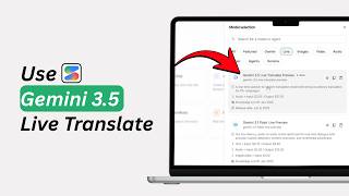 How to Use Gemini 3.5 Live Translation in Google AI Studio | AI Translation Guide