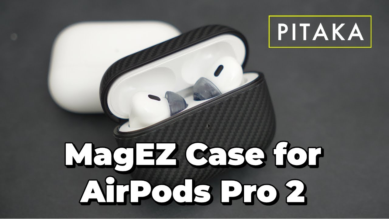 AirPods Case] ​​PITAKA's MagEZ Case for AirPods Pro 2 is good, but