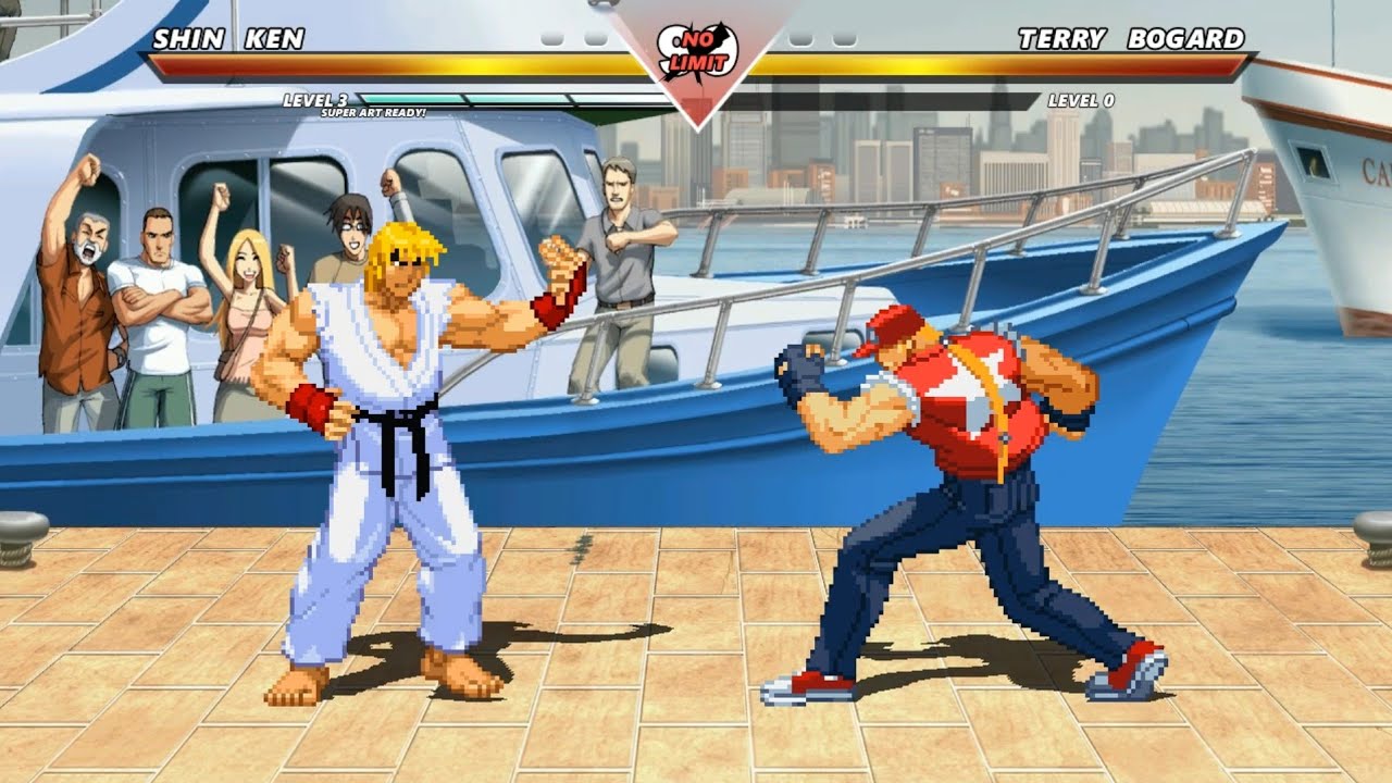 SHIN KEN vs TERRY BOGARD - The most epic fight ever made❗