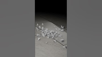 CUBE VS METAL SPHERE | Blender 3d #blender3danimation #3d