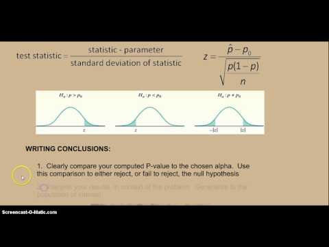 9.2 Z-Test for Population Proportion