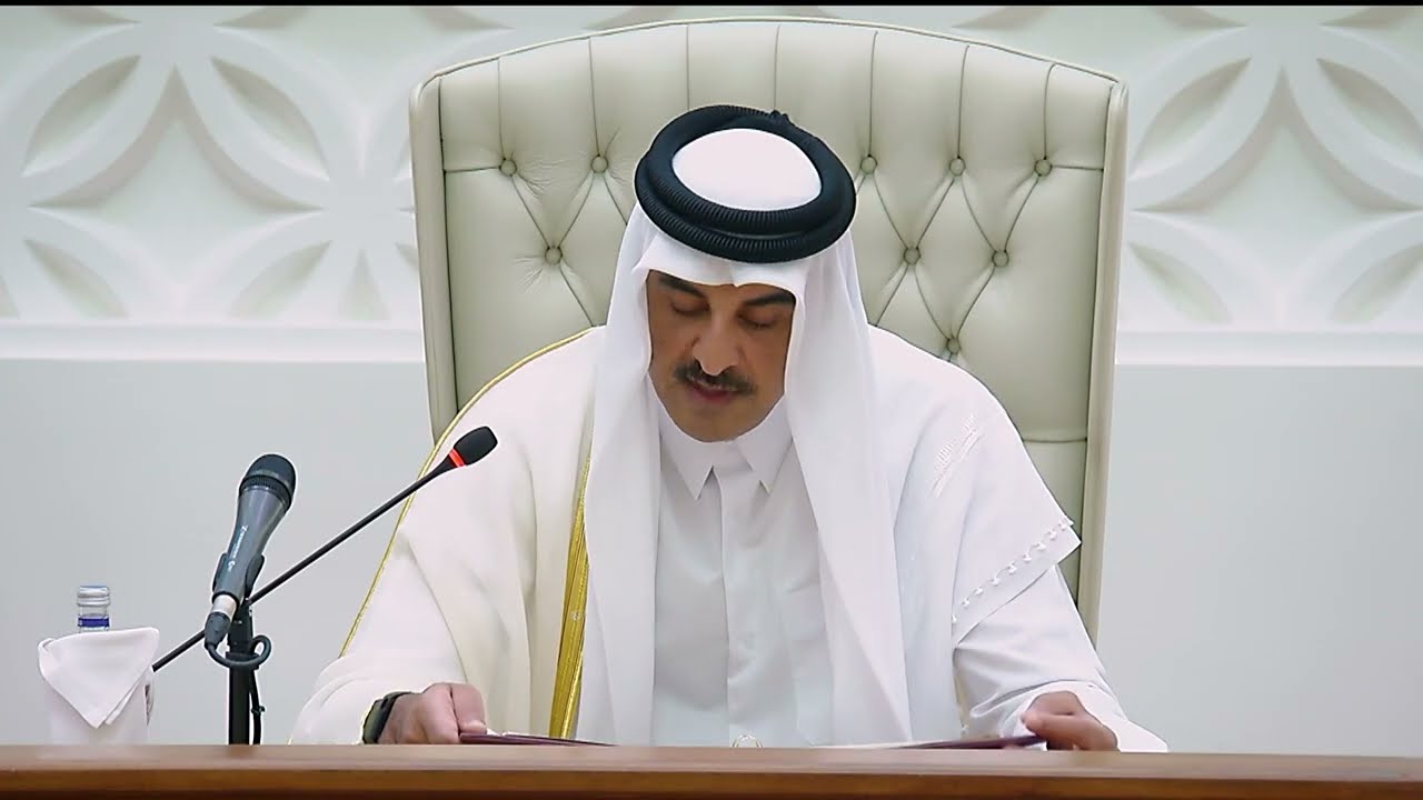 خطاب سمو الأمير المفدى في دور الانعقاد السنوي الـ 54 لمجلس الشورى