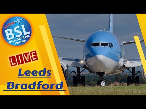 🔴LIVE  AVIATION - LEEDS BRADFORD AIRPORT  (spotting and chat)