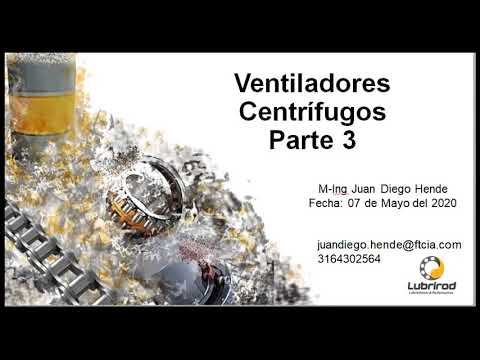 Ventiladores centrífugos - parte 3
