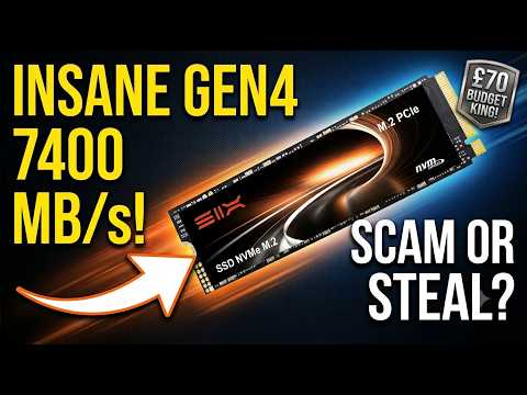 I Thought I Was SCAMMED! SIX X7400 Pro PCIe Gen4 7422MBPS NVME