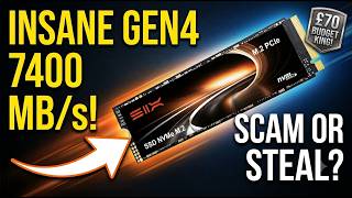 I Thought I Was SCAMMED! SIX X7400 Pro PCIe Gen4 7422MBPS NVME Drive