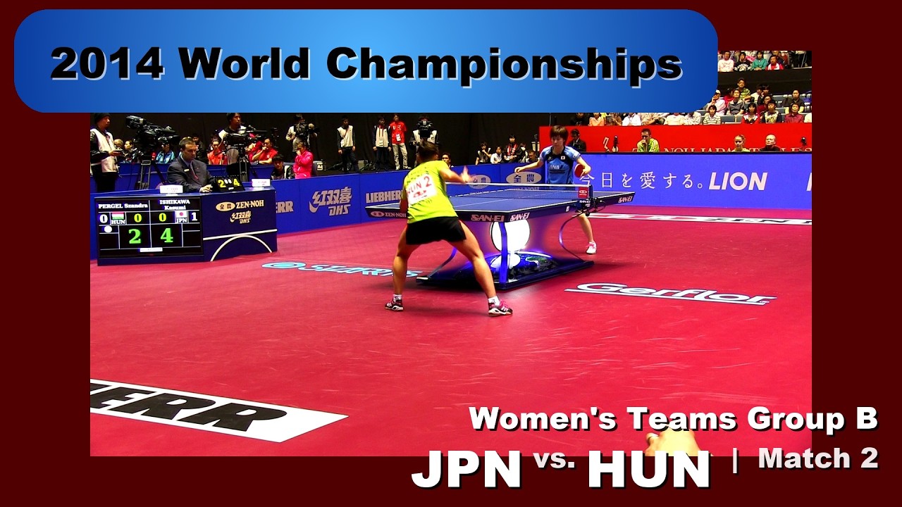 2014 WTTC Women's Team - Group B: JPN - HUN Match 2: Kasumi Ishikawa v Szandra Pergel
