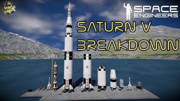Saturn V Breakdown Space Engineers