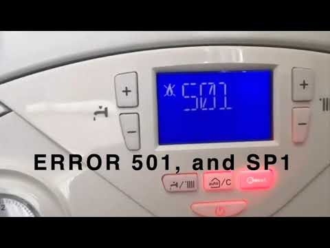 ARISTON ERROR 501 S01 ERR SP1 SP2 SP3   SENZA GAS