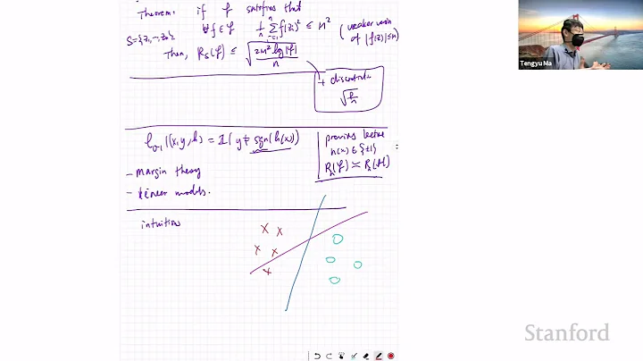 Stanford CS229M - Lecture 6: Margin theory and Rad...