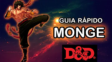 Como montar um monge D&D?