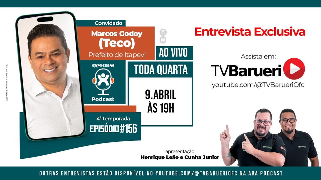 Marcos Godoy (Teco) | Expressão Podcast – 09/04