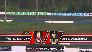 CHRIS FORSBERG vs OTTO GRAVEN Round 5 Top 32 Evergreen Speedway part 2