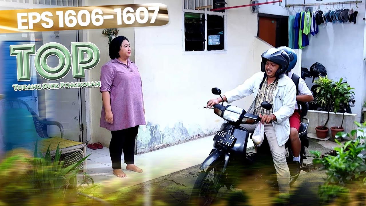 Tisna Sampe Kena Semprot Sama Mba Yuni - TUKANG OJEK PENGKOLAN | EPS 1606-1607 PART 7