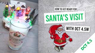 How to decorate a drink glass with DCT4.5 W and a CMYK Printer...