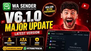 WA Sender 6.1.0 for Business | Latest WhatsApp Marketing Software screenshot 2
