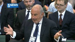 Philip Green tells MP to stop staring at him