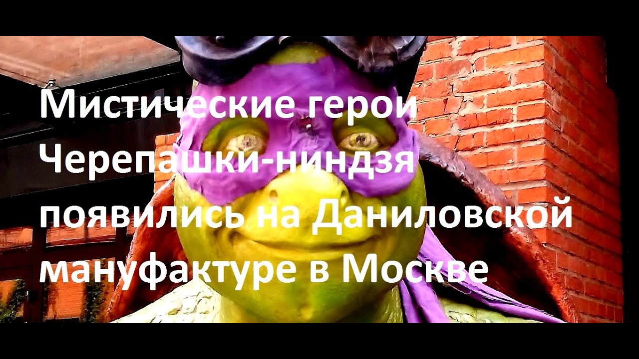 2016 - Мистические герои Черепашки-ниндзя на Даниловской мануфактуре ...