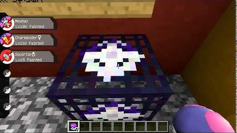 Minecraft Pixelmon: How to use the spawner and how to spawn shiny pokemon