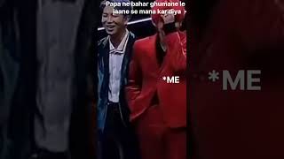 I want to travel but papa says no #bts #army #ot7