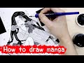 How to DRAW MANGA!! Kimetsu no Yaiba style