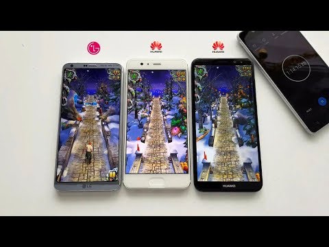 Huawei Mate 10 lite vs LG G6 vs Huawei P10 Battery life Drain Test